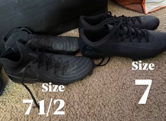 Used youth football cleats