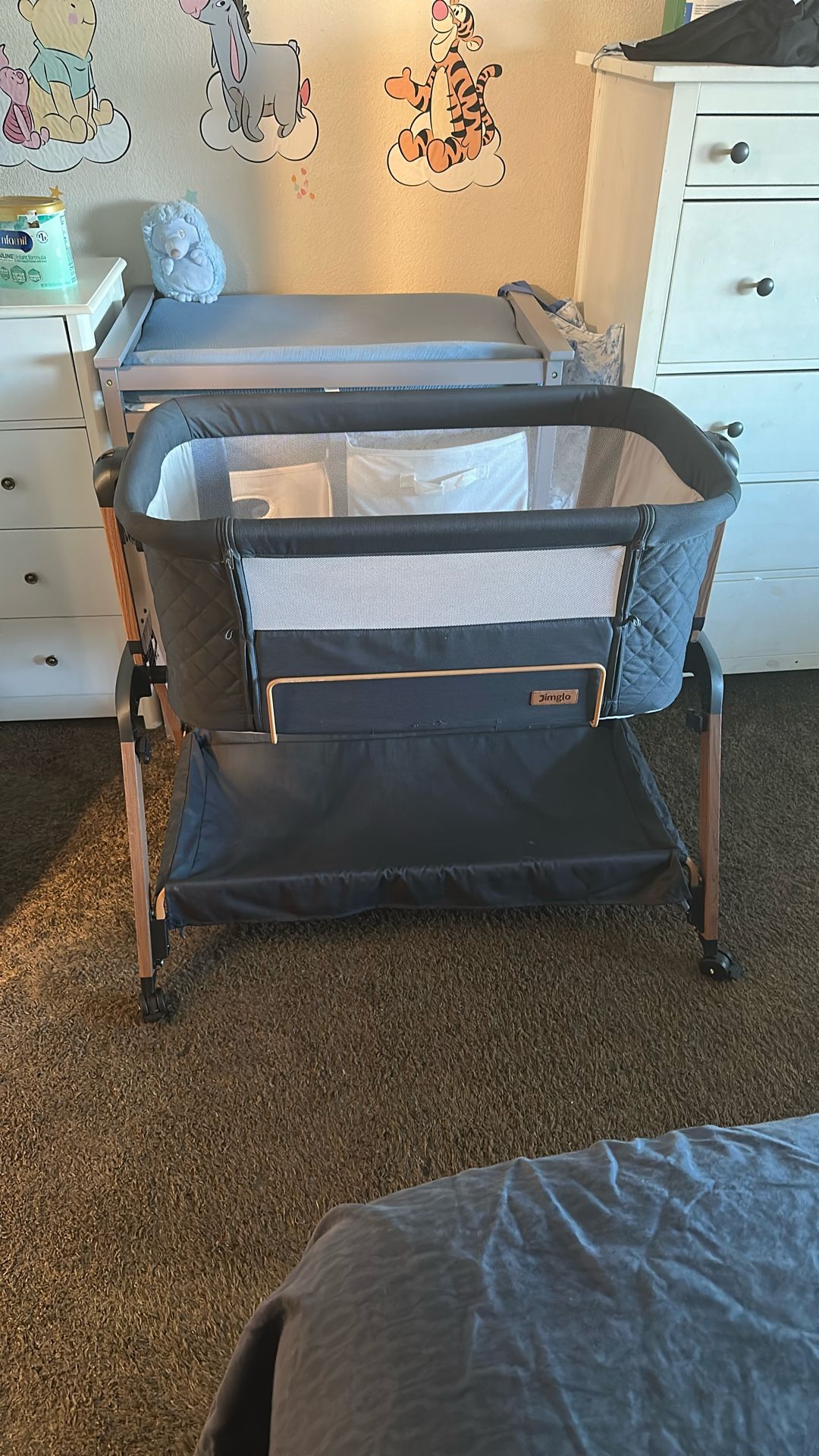Jimglo Baby Rocking Bassinet
