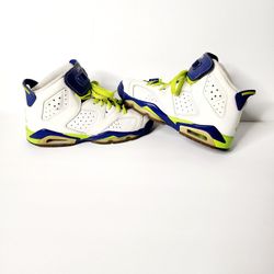 Jordan retro fierce Green 6s