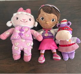 Toys-Doc McStuffins plushies