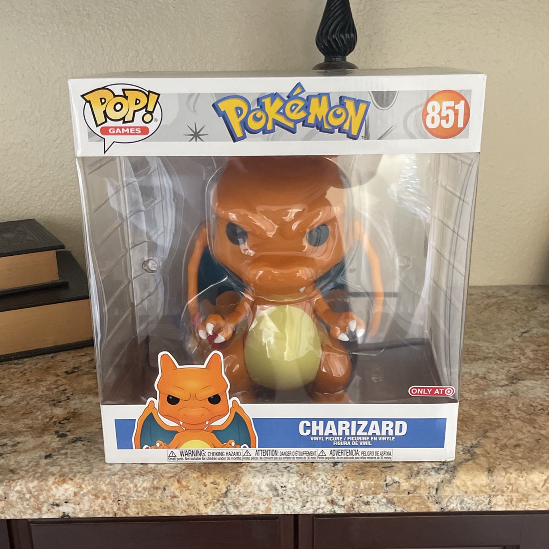 Funko Charizard 10” Cut On Back  $40