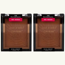 3 Pieces Of Wet n Wild Color Icon Bronzer What Shady Beaches
