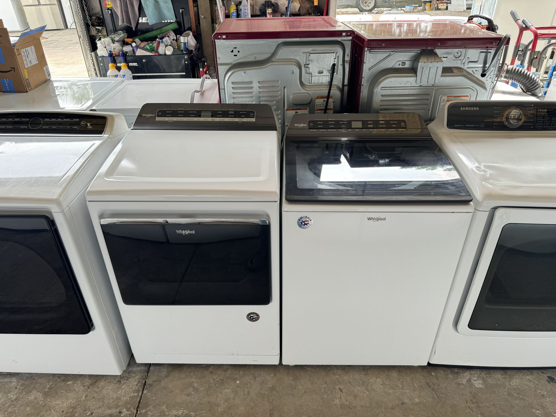 Whirlpool Washer And Dryer Set XL Capacity