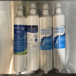 LG LT600P Refrigerator Water Filters – 4 Total (2 OEM + 2 AquaCrest)