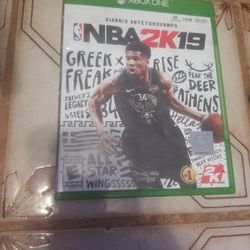 Xbox one game NBA 2K19