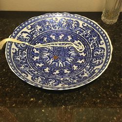 Bowl From Spain Azul Blue
