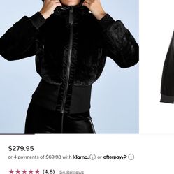 VSX REVERSIBLE FAUX FUR LINED JACKET