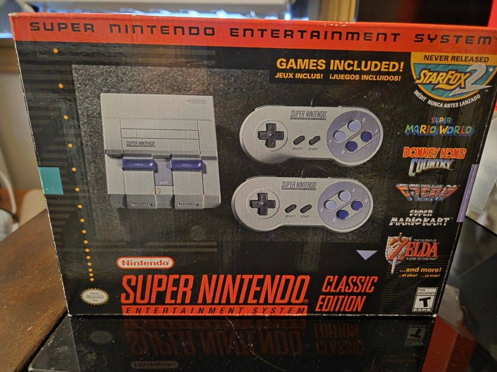 Super Nintendo Classic sealed