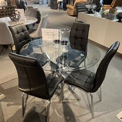 Table And 4 Chairs 