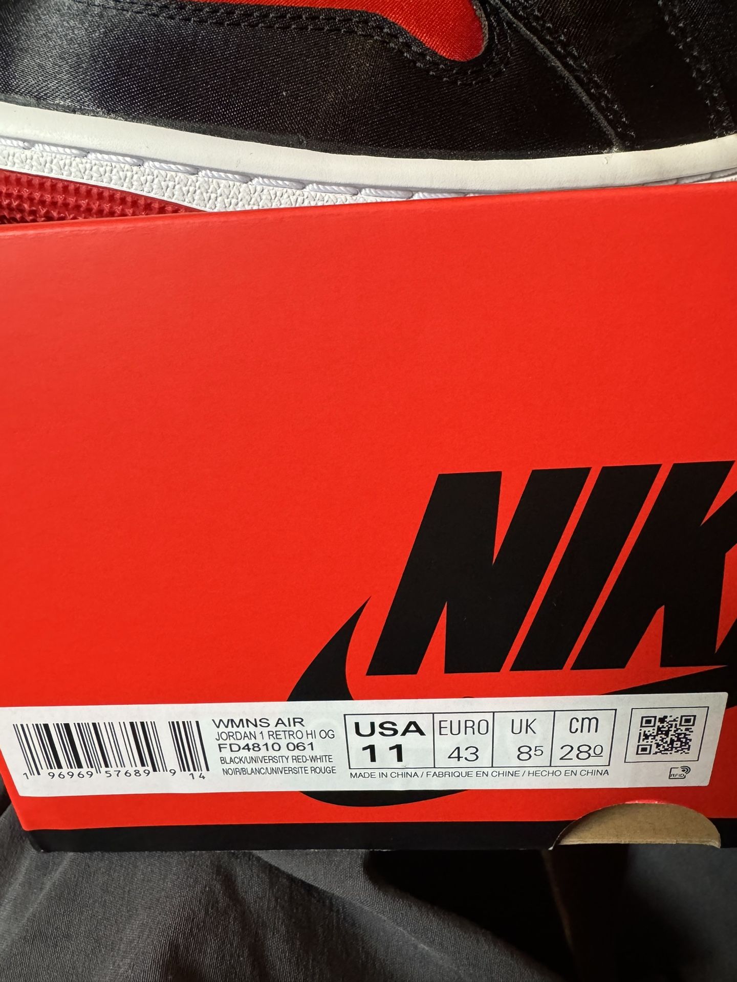 WMNS Air Jordan 1 Retro Hi Og