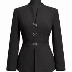 Women’s Tahari Arthur S. Levine Black Blazer Jacket Small