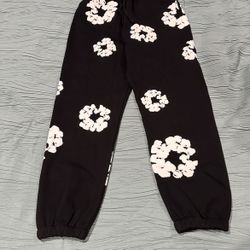 Denim Tear Pants Black