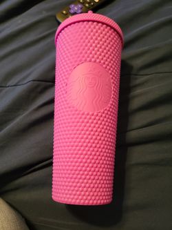 Starbucks Magenta Studded Tumbler 