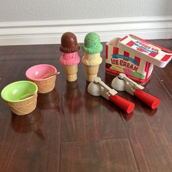 Melissa And Doug Ice Cream Toy Set