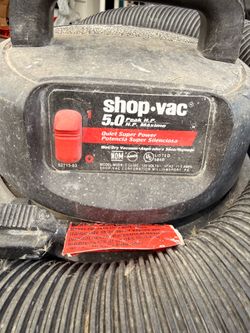 Shop vac vacuum 5.0 16 gallon