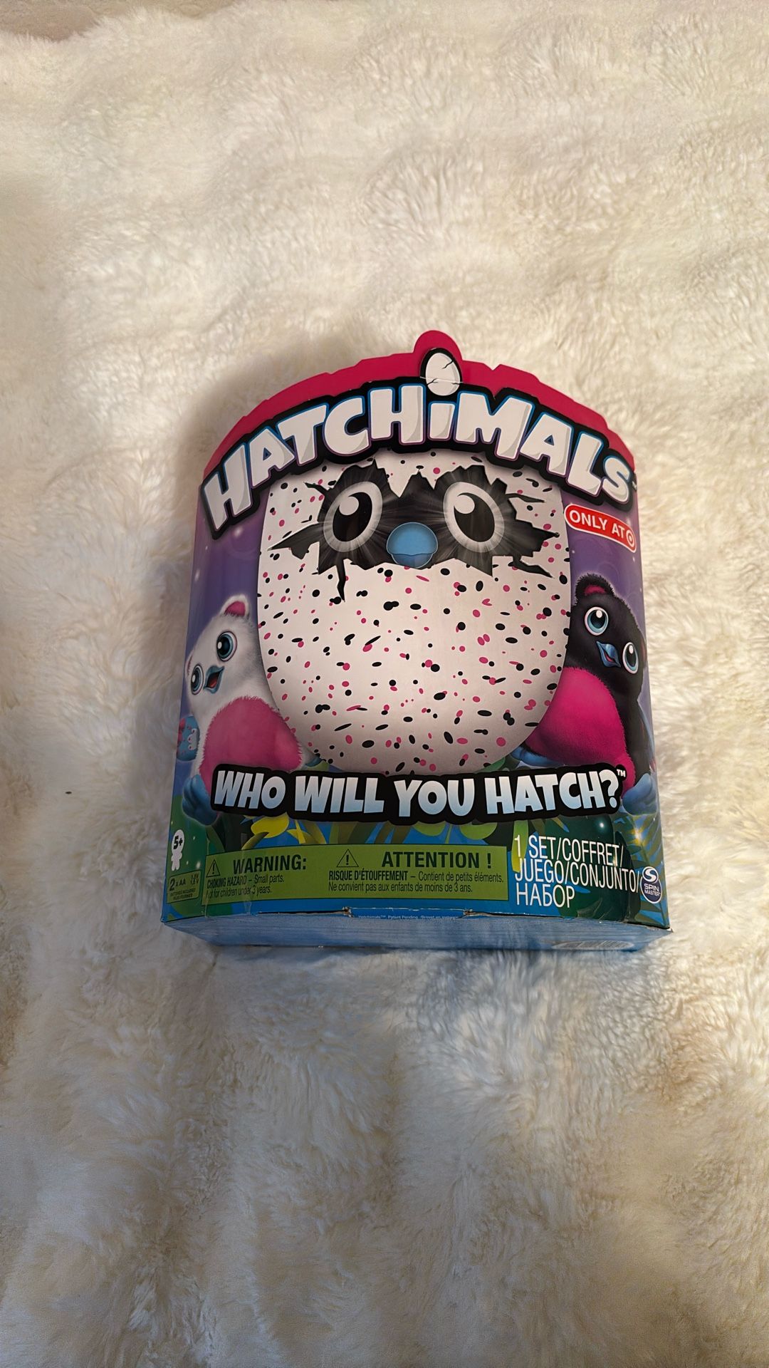 Rare Spin master Target Stores Hatchimals Bearakeet