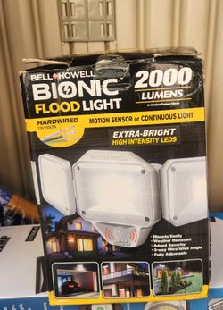 Wired floodlight