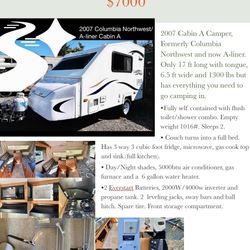 2007 Cabin A3 A-liner