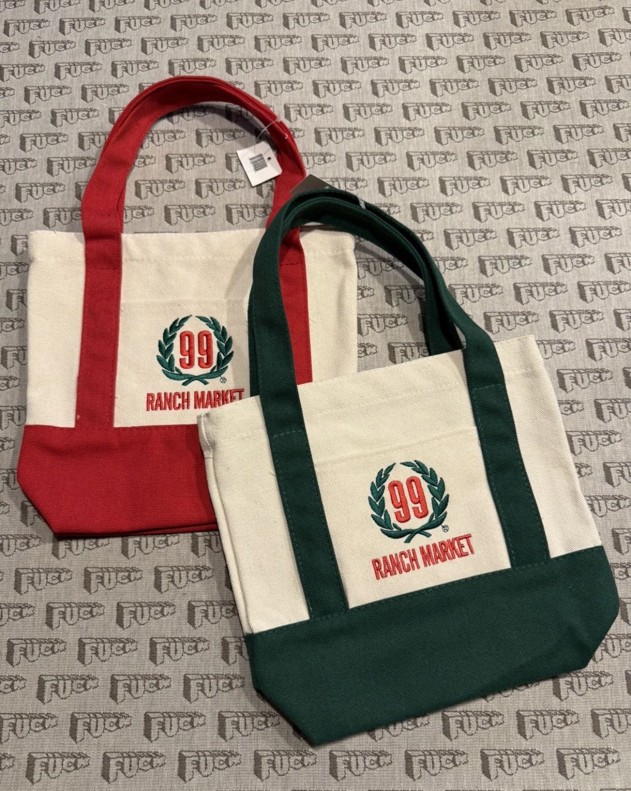 Ranch 99 Market Mini Tote Bags Set