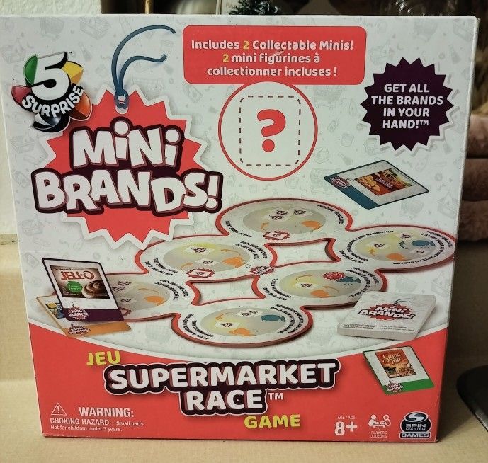 Mini Brands Supermarket Race Game
