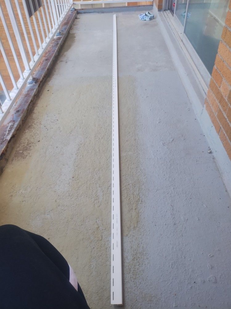 Four Long Plastic Sidings