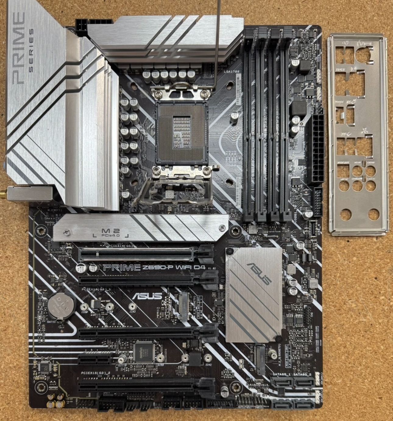 ASUS PRIME Z690-P WIFI D4 Motherboard LGA1700, Windows 11 Ready