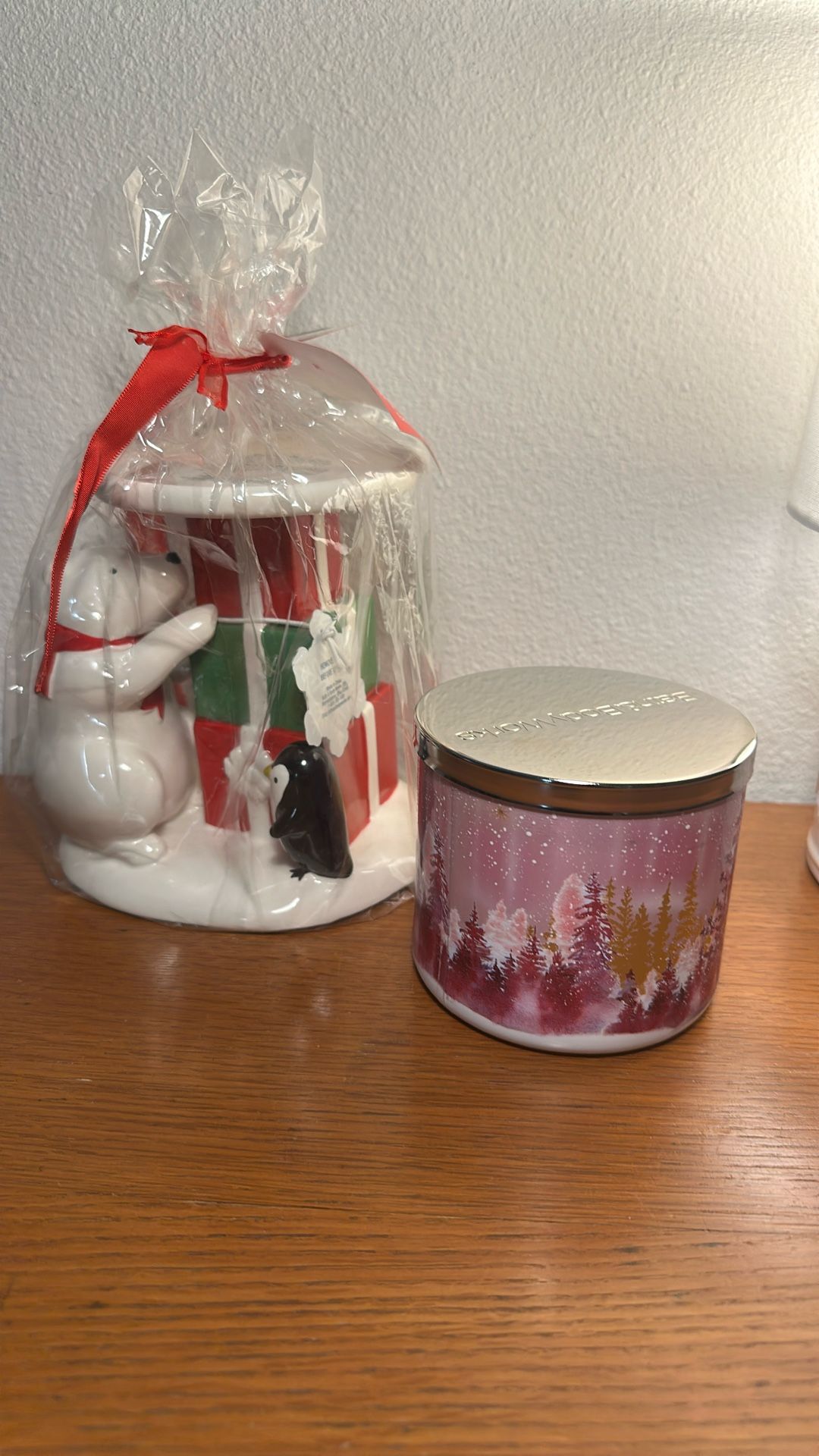 New Bed & Bath Candle Holder / Three wick Candle