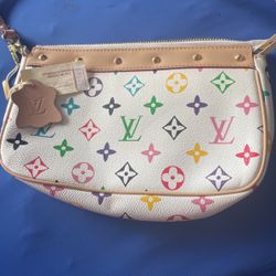 Louis Vuitton Multi Color Pouchette 92649