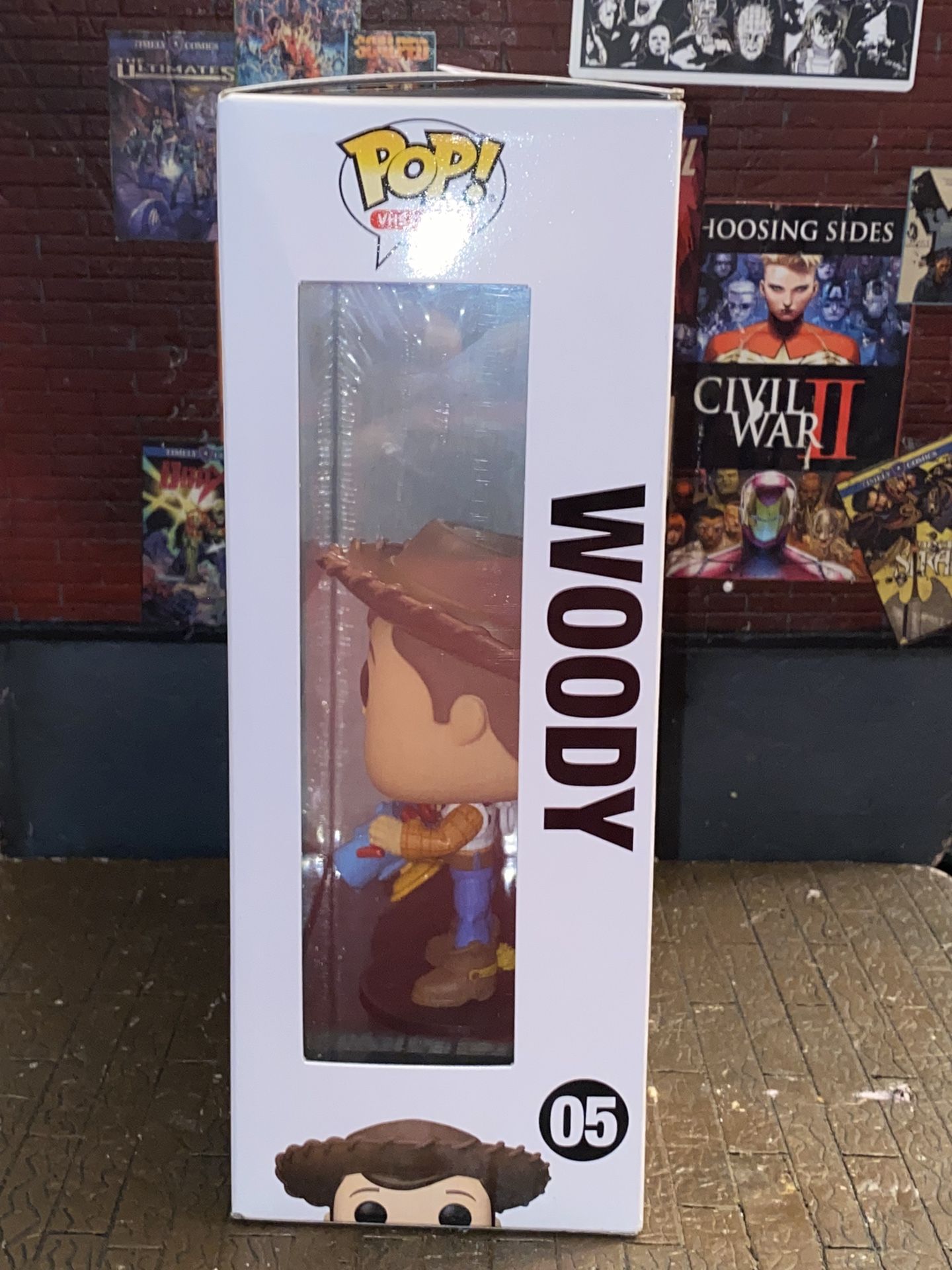 Funko Pop! VHS Covers Disney Pixar Toy Story Woody #05 Amazon