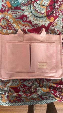 Gosect Pink Canvas Tote Bag