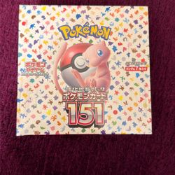 Japanese 151 Booster box 
