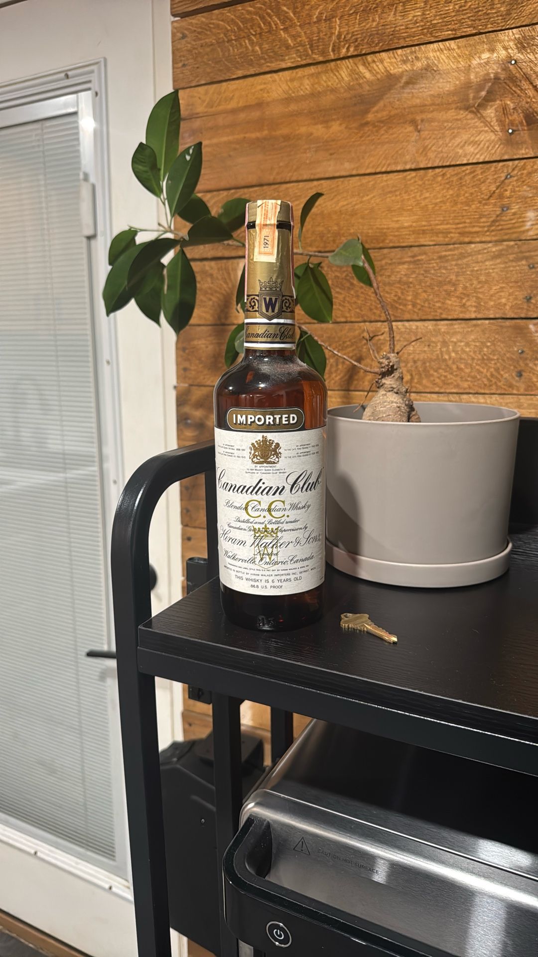 1971 Canadian Club Whiskey