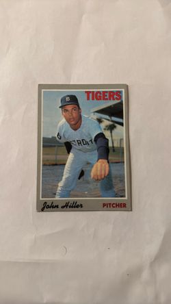John Hiller Detroit Tigers Baseball Card