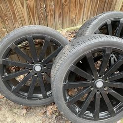 24” Rims And Tires For Sale