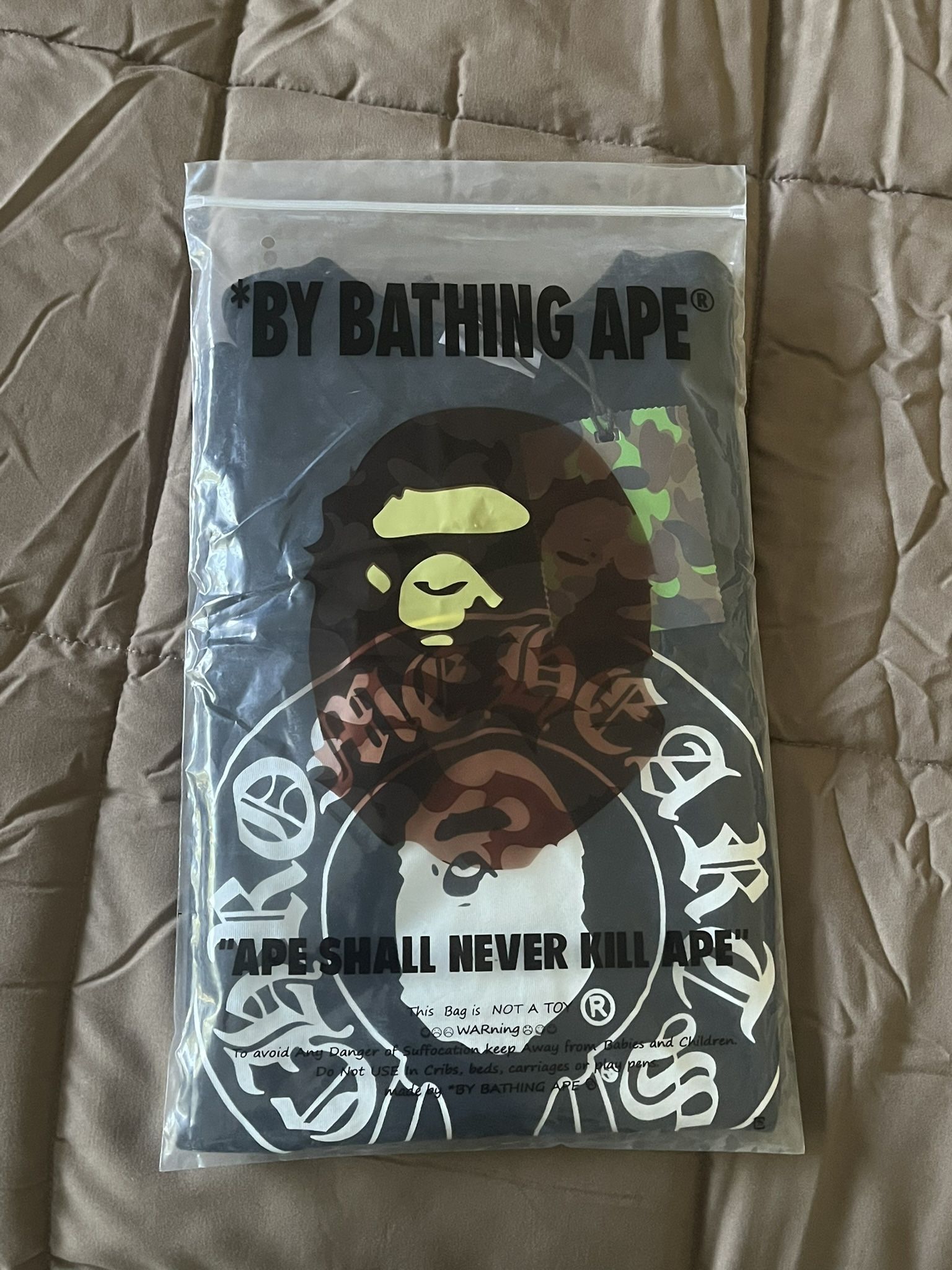 Bape x Chrome Hearts Black Street Tee (Size M)