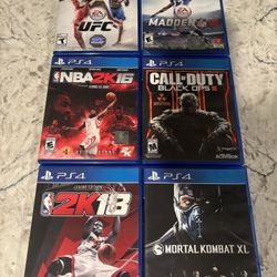 Used PS4 Games 