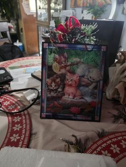 Kitties Frame Decoration 