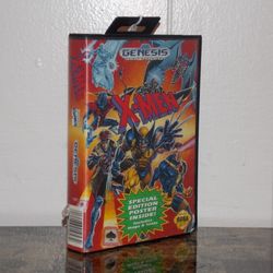 X-Men (Sega Genesis) - Authentic Complete In Box (CIB)
