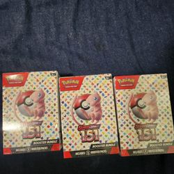 151 Booster Bundles