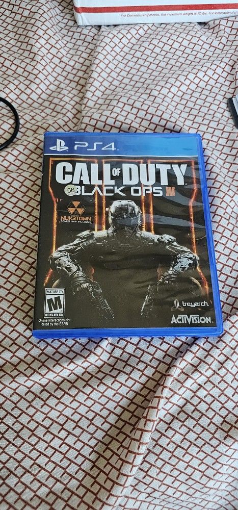Ps4 Call Of Duty Black Ops 3
