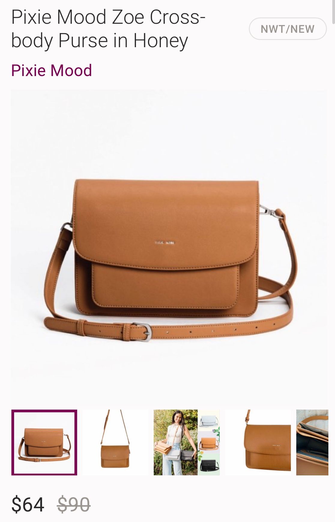 Pixie Mood Cross Body Purse