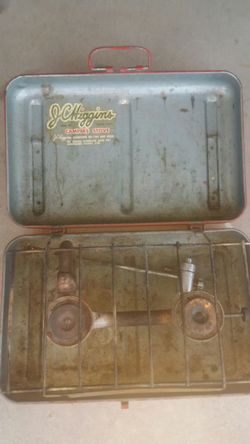 JC HIGGINS campers stove
