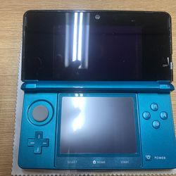 3ds Aqua Blue Homebrewed Modded 
