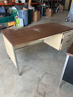 4 large office desks $50 each