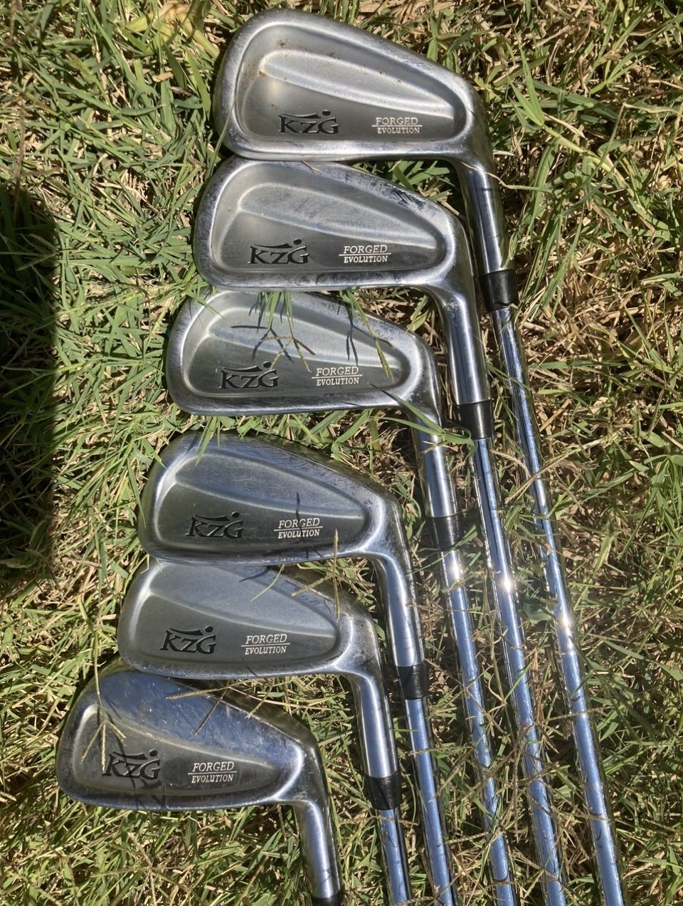 KZG Forged Evolution Iron set, 5-P RECOMMENDED REGRIPPING