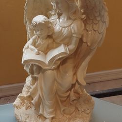 Hermosos Angelitos  De Ceramica Nuevos Miden 15x19
