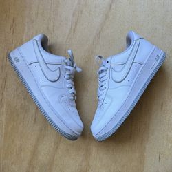 Nike Air Force 1 White Wolf Grey Sole