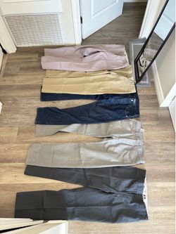 5 Pairs of pants - 3 Dickes 874 and 2 Levi’s 501’s