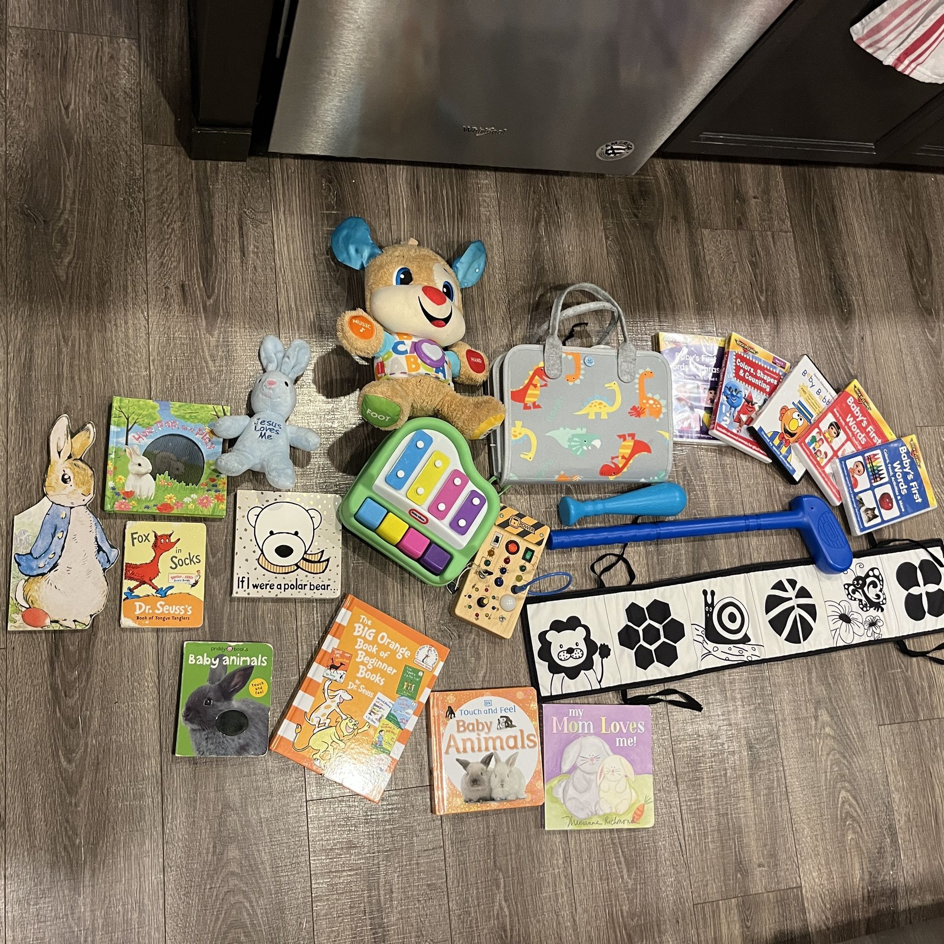 Huge Lot Of Baby / Toddler / Kids Books, Toys Etc