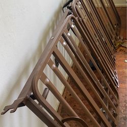 Hospital bed frame